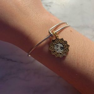 Alex & Ani Aries charm bangle